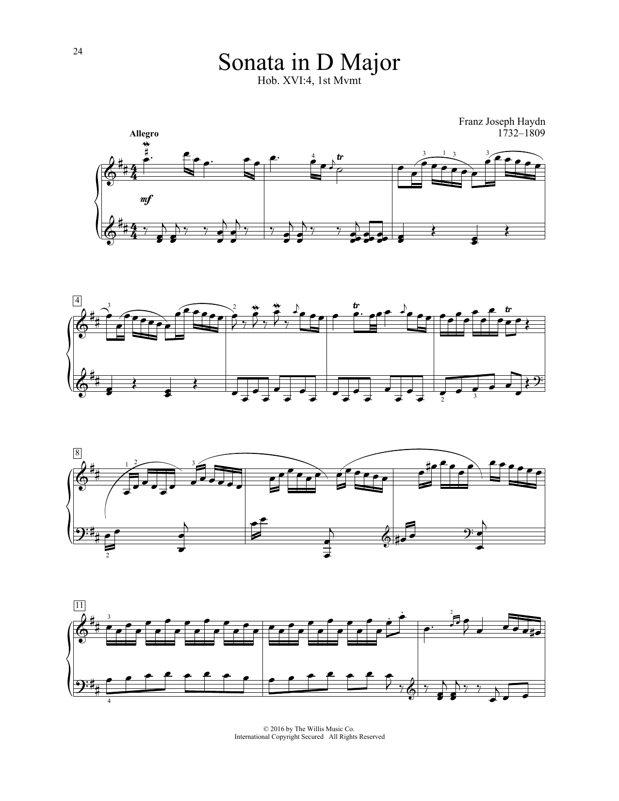 Alexander Scriabin Prelude In D Major, Op. 11, No. 5 sheet music notes and chords. Download Printable PDF.