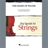 Download or print Alexandre Desplat The Shape of Water (arr. Larry Moore) - Violin 1 Sheet Music Printable PDF 1-page score for Contemporary / arranged String Quartet SKU: 425482.
