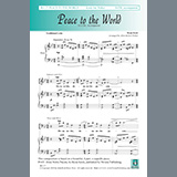 Download or print Allan Robert Petker Peace to the World Sheet Music Printable PDF 8-page score for Concert / arranged SATB Choir SKU: 450961