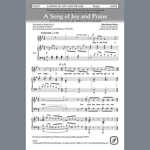 Allan Petker Download Printable PDF Score Easily Download Allan Petker Printable PDF piano music notes, guitar tabs for SATB Choir. Transpose or transcribe this score in no time - Learn how to play song progression.