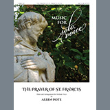 Download or print Allen Pote Prayer of St. Francis (Medium Voice) Sheet Music Printable PDF 8-page score for Standards / arranged Piano & Vocal SKU: 469444