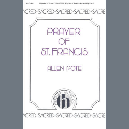Allen Pote Prayer Of St. Francis Profile Image