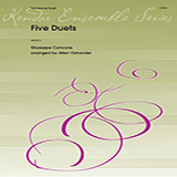 Download or print Allen Ostrander Five Duets Sheet Music Printable PDF 10-page score for Concert / arranged Brass Ensemble SKU: 372705.