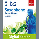 Download or print Althea Talbot-Howard Andante (from Sonata for the Harp) (Grade 5 List B2 from the ABRSM Saxophone syllabus from 2022) Sheet Music Printable PDF 14-page score for Classical / arranged Alto Sax Solo SKU: 494085