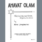 Download or print Aminadav Aloni Ahavat Olam Sheet Music Printable PDF 9-page score for Jewish / arranged SATB Choir SKU: 1259726