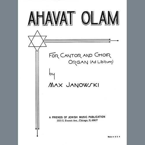 Ahavat Olam cover image