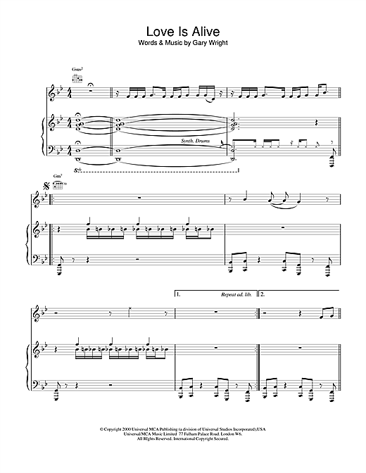 Anastacia Love Is Alive sheet music notes and chords. Download Printable PDF.