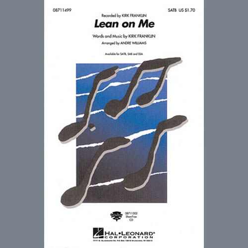 Andre Williams Download Printable PDF Score Easily Download Andre Williams Printable PDF piano music notes, guitar tabs for SAB Choir. Transpose or transcribe this score in no time - Learn how to play song progression.