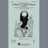 Download or print Andrea Bocelli When A Child Is Born (Soleado) (arr. Audrey Snyder) Sheet Music Printable PDF 7-page score for Christmas / arranged SAB Choir SKU: 97417