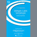 Download or print Andrea Clearfield When I Am Woman Sheet Music Printable PDF 14-page score for Classical / arranged SSA Choir SKU: 158563