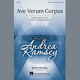 Download or print Andrea Ramsey Ave Verum Corpus Sheet Music Printable PDF 7-page score for Latin / arranged SATB Choir SKU: 155554