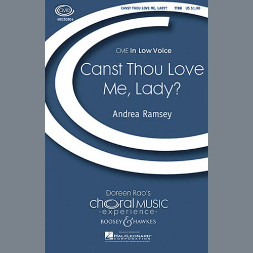Andrea Ramsey Canst Thou Love Me, Lady? Profile Image