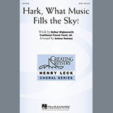Download or print Traditional Hark, What Music Fills The Sky (arr. Andrea Ramsey) Sheet Music Printable PDF 3-page score for Concert / arranged SATB Choir SKU: 94471