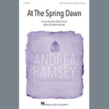 Download or print Andrea Ramsey At The Spring Dawn Sheet Music Printable PDF 9-page score for Festival / arranged SSAA Choir SKU: 1345668