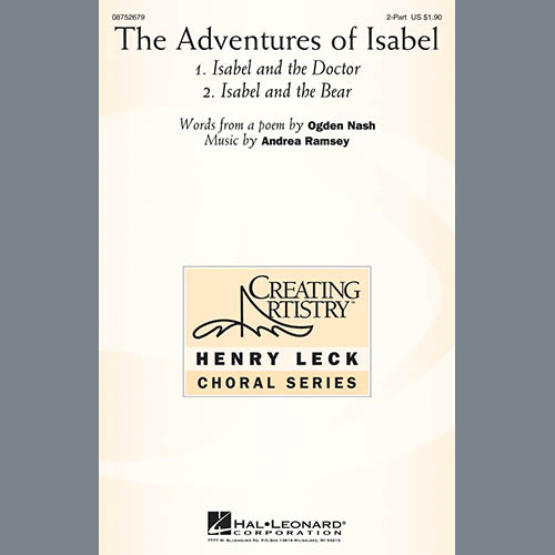 Andrea Ramsey Download Printable PDF Score Easily Download Andrea Ramsey Printable PDF piano music notes, guitar tabs for 2-Part Choir. Transpose or transcribe this score in no time - Learn how to play song progression.