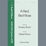 Download or print Andrew Bruhn A Red, Red Rose Sheet Music Printable PDF 7-page score for Concert / arranged SATB Choir SKU: 1345473