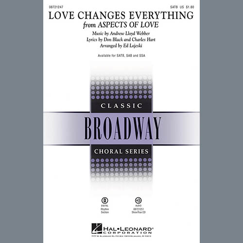 Andrew Lloyd Webber Love Changes Everything (from Aspects Of Love) (arr. Ed Lojeski) Profile Image