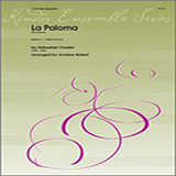 Download or print Andrew Balent La Paloma (The Dove) - 2nd Bb Clarinet Sheet Music Printable PDF 2-page score for Latin / arranged Woodwind Ensemble SKU: 368798.
