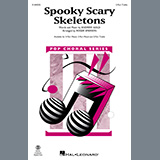 Download or print Andrew Gold Spooky Scary Skeletons (arr. Roger Emerson) Sheet Music Printable PDF 6-page score for Halloween / arranged 3-Part Mixed Choir SKU: 1544025