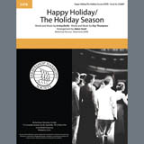 Download or print Andy Williams Happy Holiday/The Holiday Season (arr. Adam Scott) Sheet Music Printable PDF 8-page score for Barbershop / arranged TTBB Choir SKU: 407174.