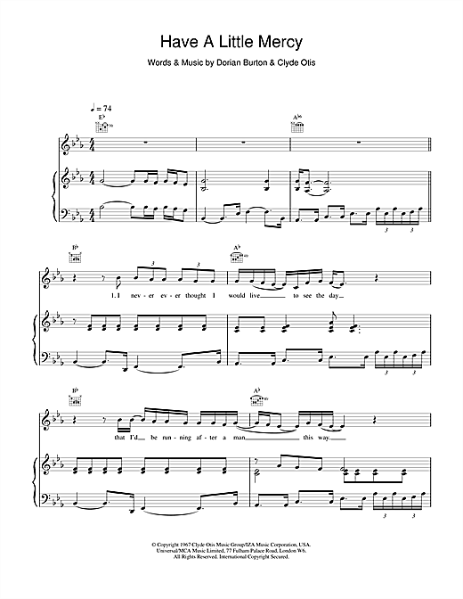 Ann Sexton Have A Little Mercy sheet music notes and chords. Download Printable PDF.