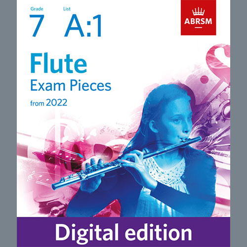 Anna Bon di Venezia Allegro moderato (from Sonata in D) (Grade 7 List A1 from the ABRSM Flute syllab Profile Image