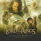 Download or print Annie Lennox Into The West (from Lord Of The Rings: The Return Of The King) Sheet Music Printable PDF 9-page score for Film/TV / arranged Piano & Vocal SKU: 1287649