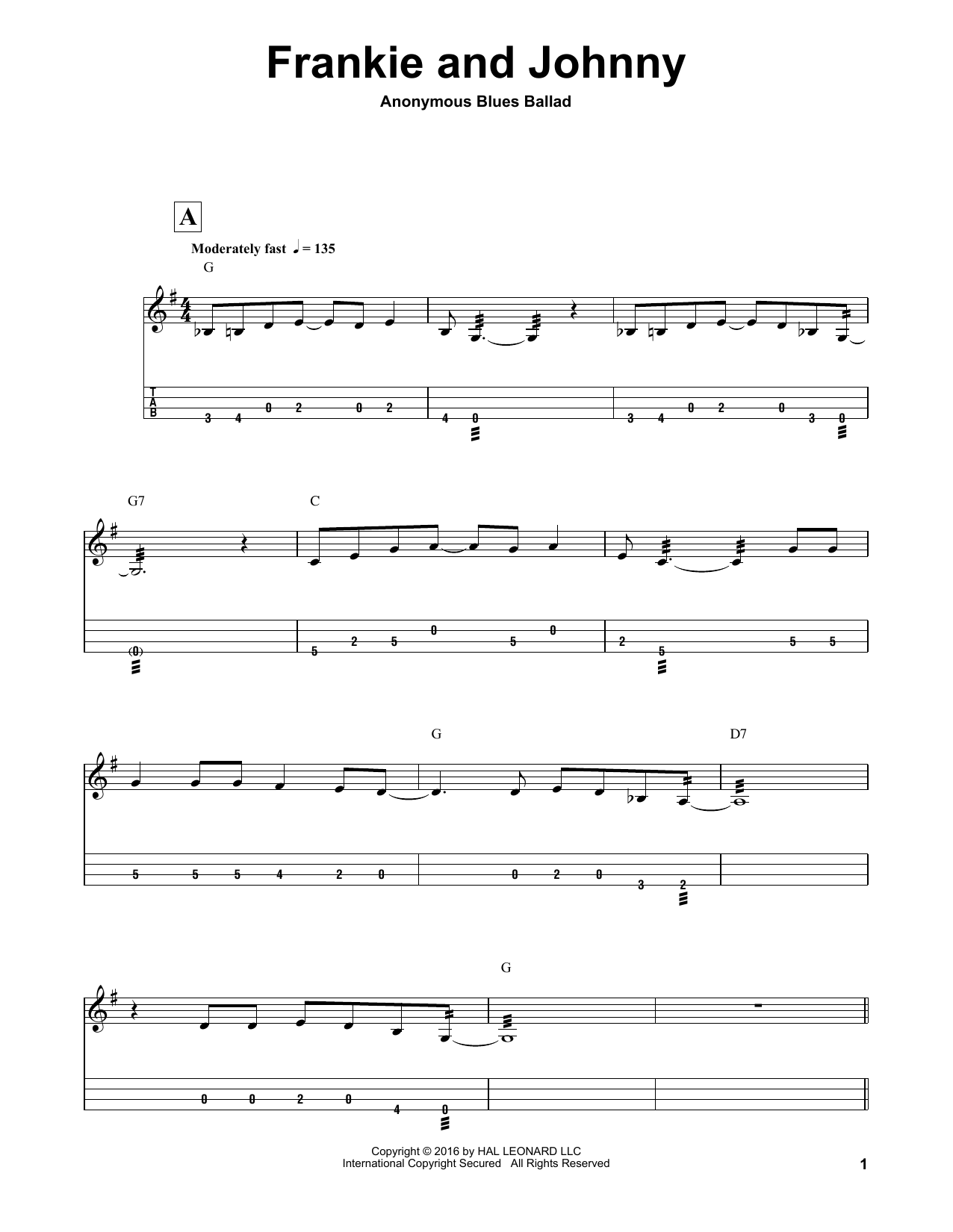 Learn to play Anonymous Blues Ballad Frankie And Johnny sheet music for Easy Piano in minutes. Price: 6.9900$ Anonymous Blues Ballad Frankie And Johnny sheet music notes and chords arranged for Easy Piano