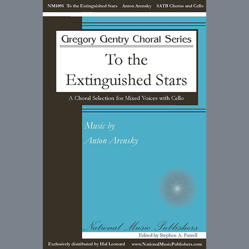 Anton Arensky To The Extinguished Stars Profile Image