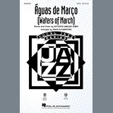 Download or print Antonio Carlos Jobim Águas De Março (Waters Of March) (arr. Paris Rutherford) Sheet Music Printable PDF 15-page score for Jazz / arranged SATB Choir SKU: 1198641