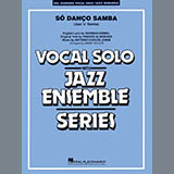 Download or print Antonio Carlos Jobim Só Danço Samba (Jazz 'n' Samba) (arr. Mark Taylor) - Baritone Sax Sheet Music Printable PDF 2-page score for Latin / arranged Jazz Ensemble SKU: 382844.
