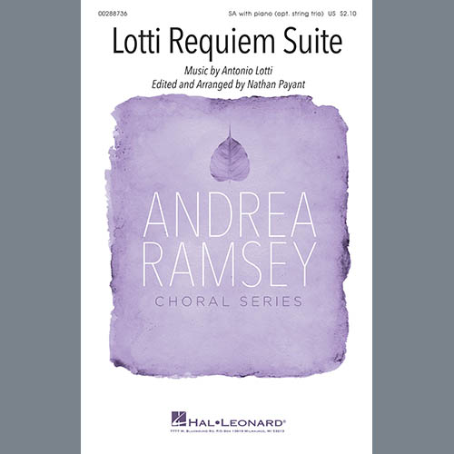 Easily Download Antonio Lotti Printable PDF piano music notes, guitar tabs for 2-Part Choir. Transpose or transcribe this score in no time - Learn how to play song progression.