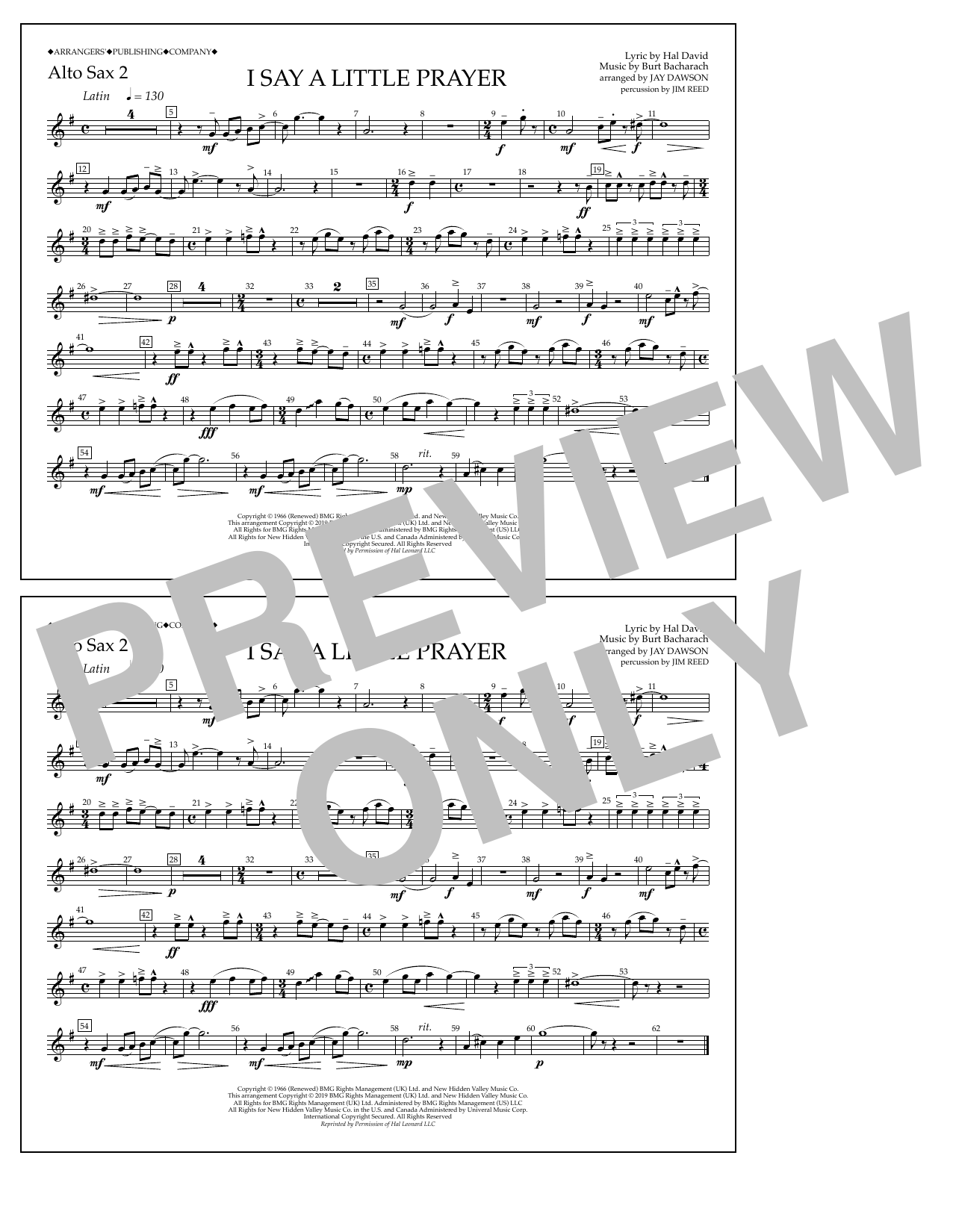 Learn to play Aretha Franklin I Say a Little Prayer (arr. Jay Dawson) - Alto Sax 2 sheet music for Marching Band in minutes. Price: 7.8900$ Aretha Franklin I Say a Little Prayer (arr. Jay Dawson) - Alto Sax 2 sheet music notes and chords arranged for Marching Band