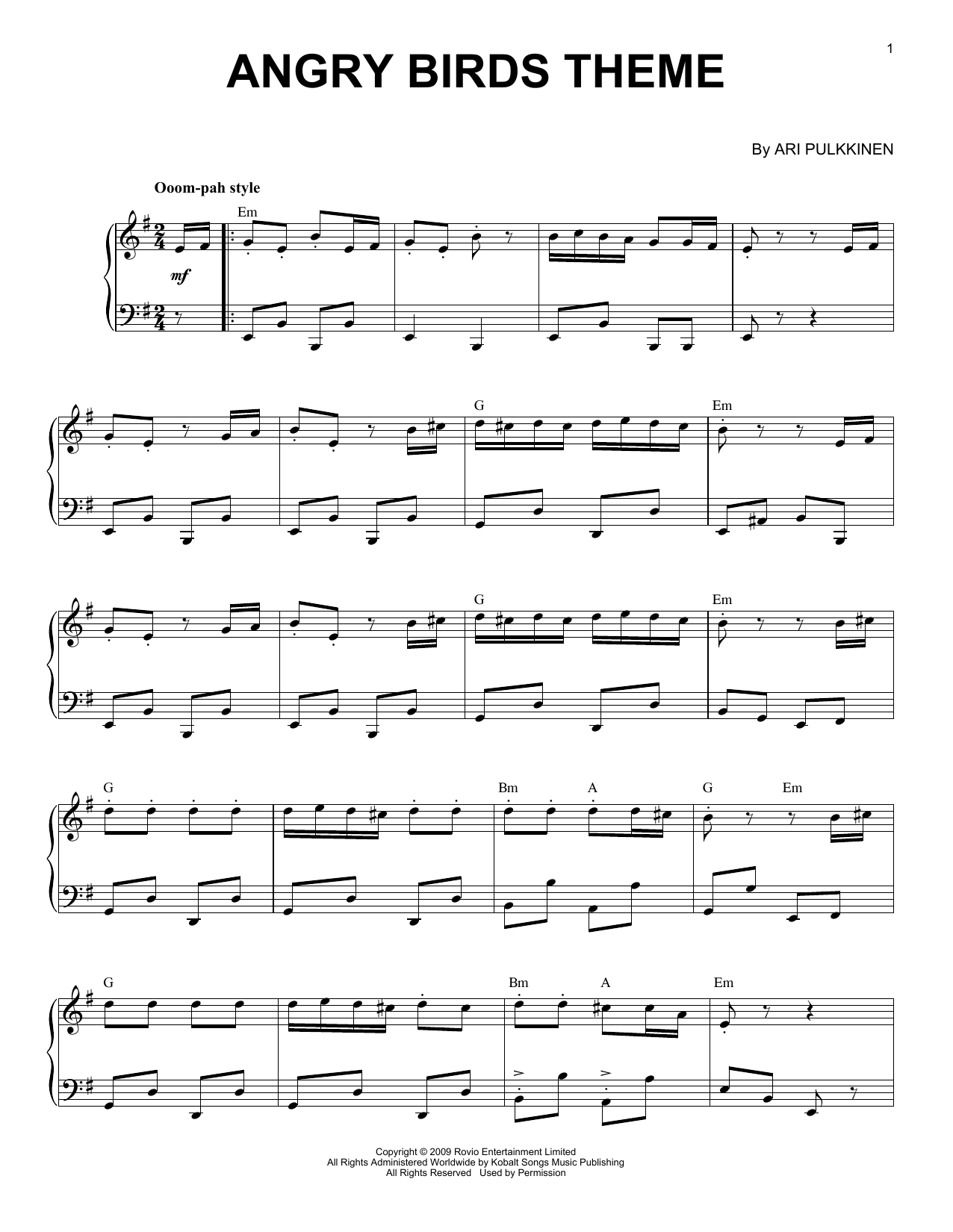 ari-pulkkinen-angry-birds-theme-sheet-music-pdf-notes-chords-video