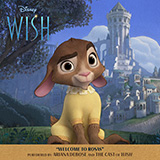 Download or print Ariana DeBose and The Cast Of Wish Welcome to Rosas Sheet Music Printable PDF 6-page score for Film/TV / arranged Piano, Vocal & Guitar Chords (Right-Hand Melody) SKU: 1414777