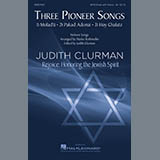 Download or print Aron M. Rothmuller Three Pioneer Songs Sheet Music Printable PDF 17-page score for Concert / arranged SATB Choir SKU: 410459