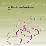 Download or print Arthur Frackenpohl Christmas Jazz Suite - Horn in F Sheet Music Printable PDF 3-page score for Christmas / arranged Brass Ensemble SKU: 351486.