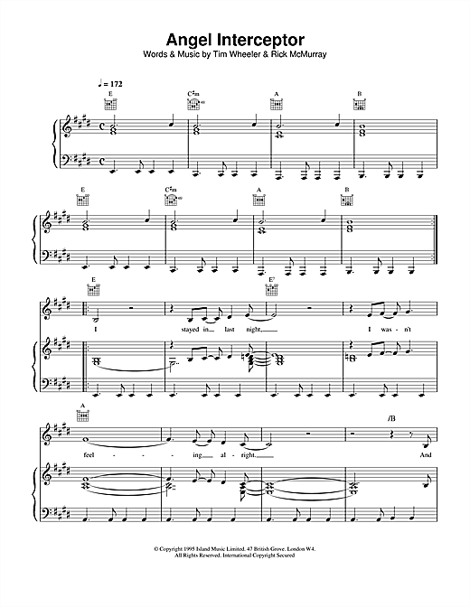 Ash Angel Interceptor sheet music notes and chords. Download Printable PDF.