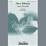 Download or print Astor Piazzolla Ave Maria (arr. Jon Washburn) Sheet Music Printable PDF 13-page score for Concert / arranged TTBB Choir SKU: 161513