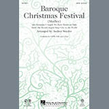 Download or print Audrey Snyder Baroque Christmas Festival (Medley) Sheet Music Printable PDF 11-page score for Sacred / arranged SAB Choir SKU: 81151