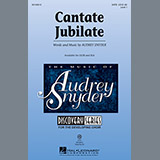 Download or print Audrey Snyder Cantate Jubilate Sheet Music Printable PDF 8-page score for Latin / arranged SATB Choir SKU: 158118