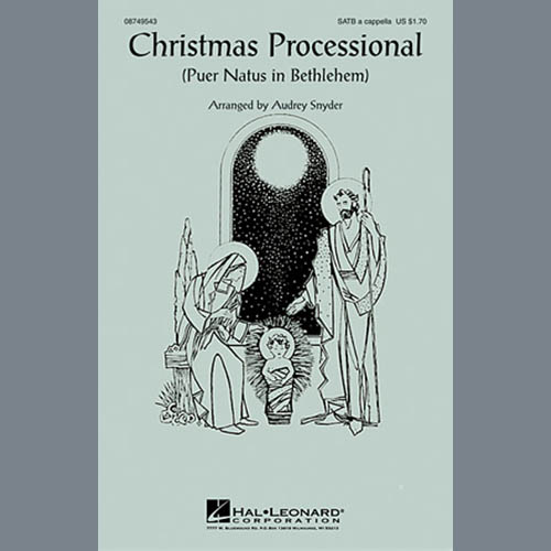 Christmas Processional (Puer Natus In Bethlehem) (arr. Audrey Snyder) cover image