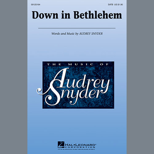 Easily Download Audrey Snyder Printable PDF piano music notes, guitar tabs for SATB Choir. Transpose or transcribe this score in no time - Learn how to play song progression.