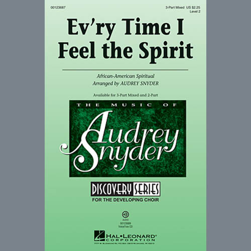 African-American Spiritual Every Time I Feel The Spirit (arr. Audrey Snyder) Profile Image