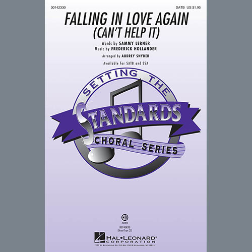 Falling In Love Again (Can't Help It) (Arr. Audrey Snyder) cover image