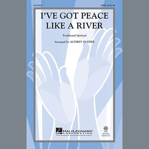 I've Got Peace Like A River (arr. Audrey Snyder) cover image