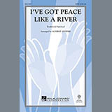 Download or print Traditional I've Got Peace Like A River (arr. Audrey Snyder) Sheet Music Printable PDF 7-page score for Hymn / arranged SSA Choir SKU: 153608