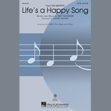 Download or print Audrey Snyder Life's A Happy Song Sheet Music Printable PDF 14-page score for Concert / arranged SATB Choir SKU: 89330