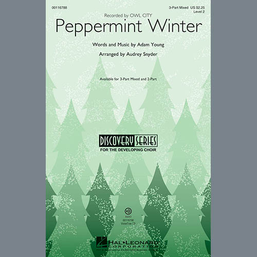 Owl City Peppermint Winter (arr. Audrey Snyder) Profile Image