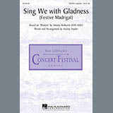 Download or print Anthony Holborne Sing We With Gladness (Festive Madrigal) (arr. Audrey Snyder) Sheet Music Printable PDF 5-page score for Concert / arranged SATB Choir SKU: 160161